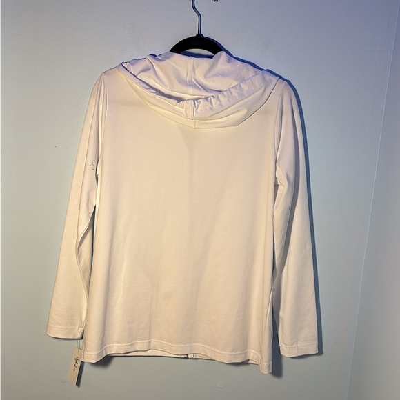 ZIP-FRONT HOODED SWEATSHIRT - Picture 2 of 3